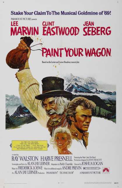 Titelbild zum Film Paint your Wagon, Archiv KinoTV