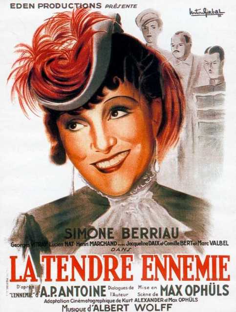 Titelbild zum Film La tendre ennemie, Archiv KinoTV