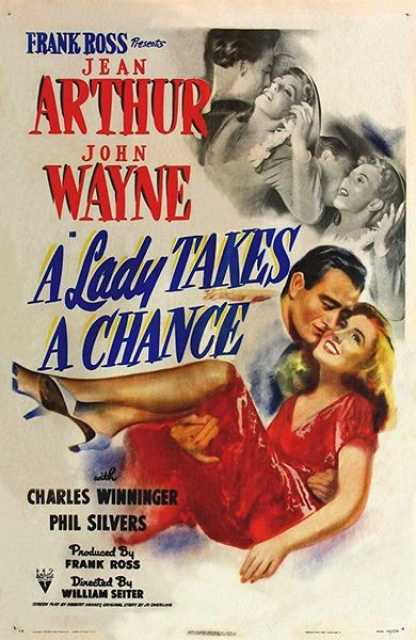 Titelbild zum Film A Lady takes a chance, Archiv KinoTV