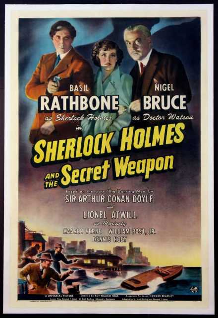 Titelbild zum Film Sherlock Holmes and the Secret Weapon, Archiv KinoTV