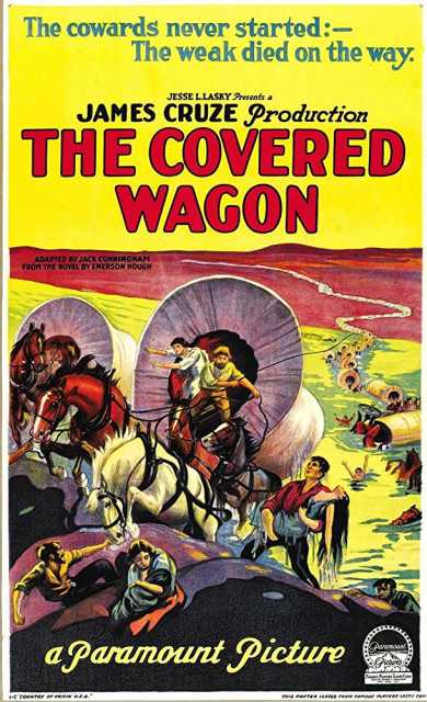 Titelbild zum Film The covered wagon, Archiv KinoTV