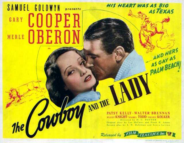 Titelbild zum Film The Cowboy and the Lady, Archiv KinoTV