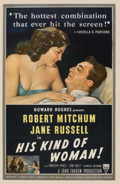 Titelbild zum Film His kind of Woman, Archiv KinoTV