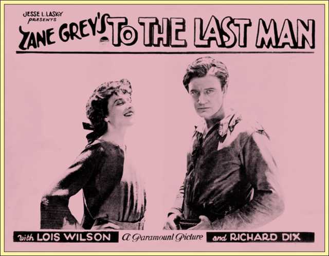 Szenenfoto aus dem Film 'To the last Man' © Famous Players-Lasky Corporation, Paramount Pictures, Inc., , Archiv KinoTV