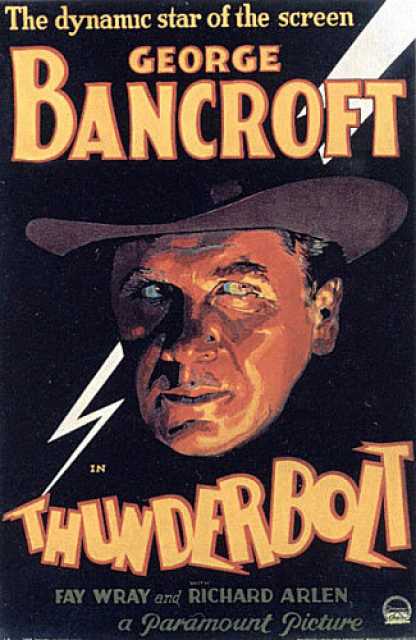 Szenenfoto aus dem Film 'Thunderbolt' © Paramount Famous Lasky Corporation, , Archiv KinoTV