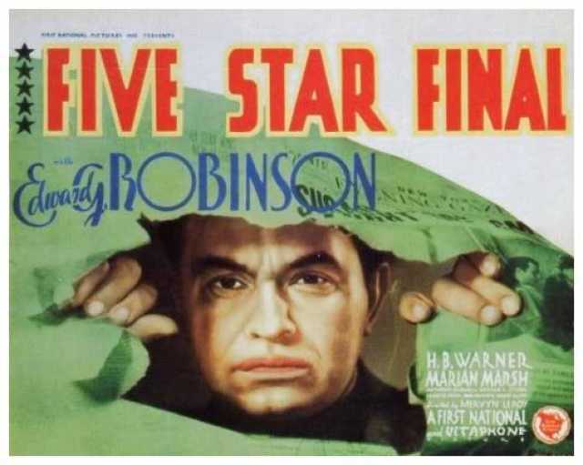 Szenenfoto aus dem Film 'Five Star Final' © Production , Archiv KinoTV