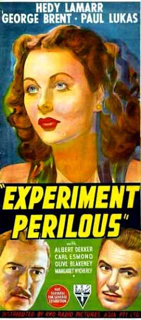 Titelbild zum Film Experiment Perilous, Archiv KinoTV