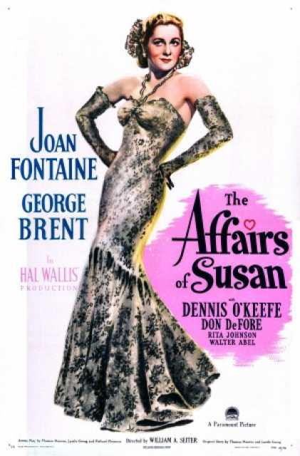 Titelbild zum Film The Affairs of Susan, Archiv KinoTV