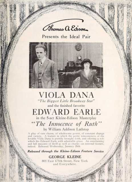Szenenfoto aus dem Film 'The Innocence of Ruth' © Edison, Inc., Kleine-Edison Feature Services, , Archiv KinoTV