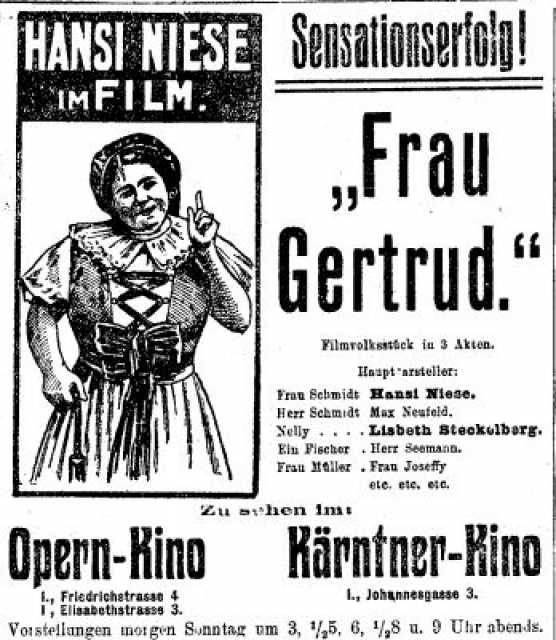 Titelbild zum Film Frau Gertrud, Archiv KinoTV