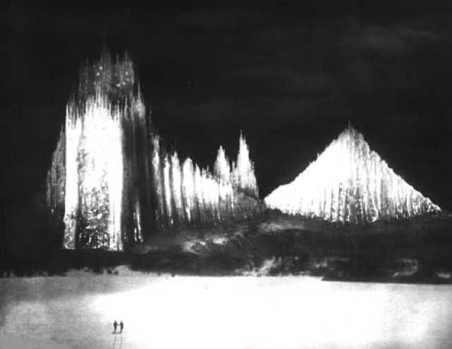Szenenfoto aus dem Film 'Der heilige Berg'