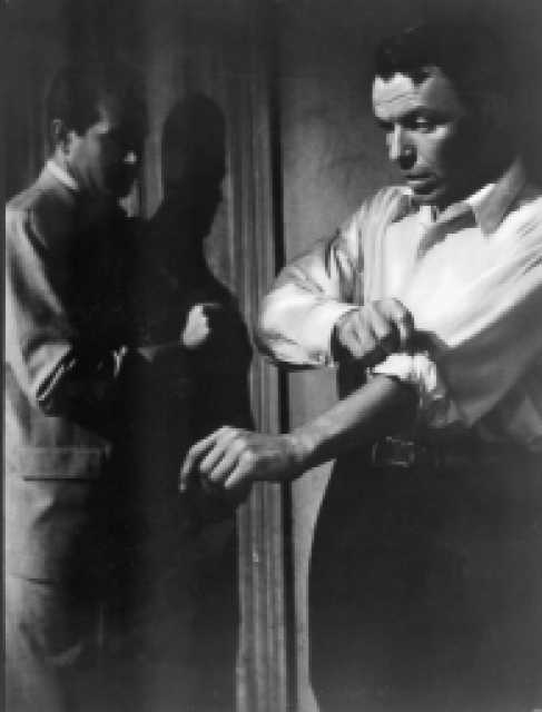 Szenenfoto aus dem Film 'Человек с золотой рукой' © Preminger Films, United Artists, 