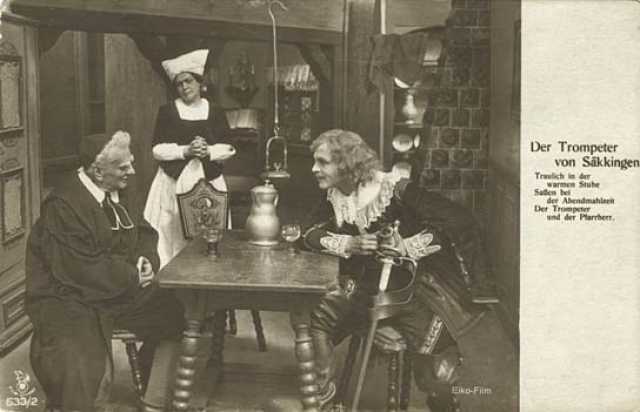 Szenenfoto aus dem Film 'Der Trompeter von Säckingen'