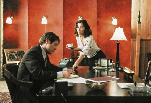 Szenenfoto aus dem Film 'Secretary'