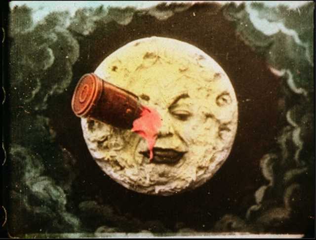 Szenenfoto aus dem Film 'Le voyage dans la lune' © Star Films, Paris, 