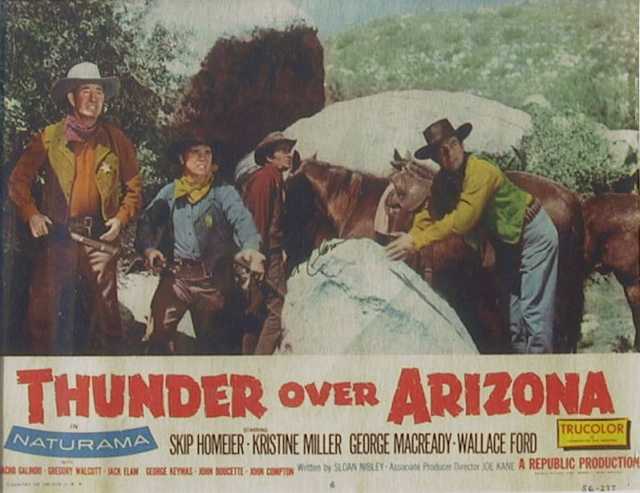 Szenenfoto aus dem Film 'Thunder over Arizona' © Production 