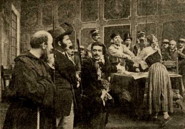 Szenenfoto aus dem Film 'Les mille de Garibaldi' © Ambrosio, Torino, 