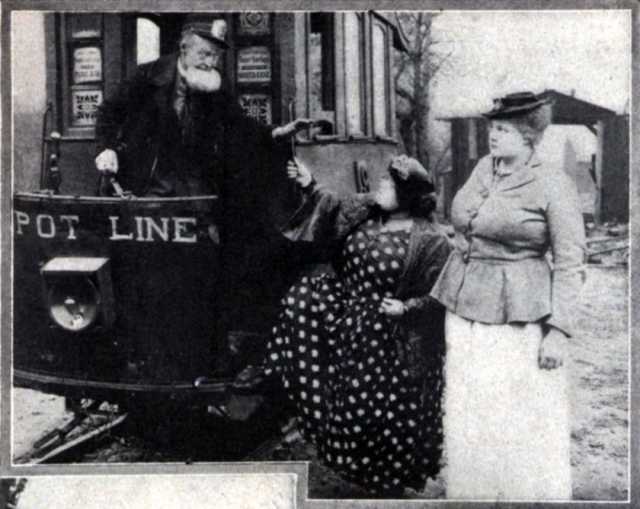 Szenenfoto aus dem Film 'The Toonerville Trolley That Meets All The Trains' © Betzwood Film Company, 