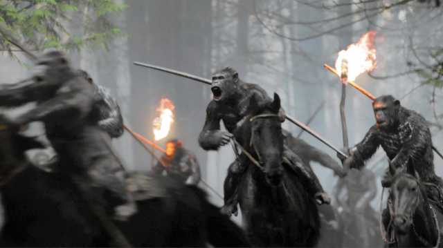 Szenenfoto aus dem Film 'War for the Planet of the Apes'